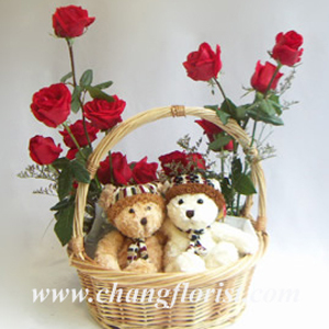 Little Bears and Red Roses